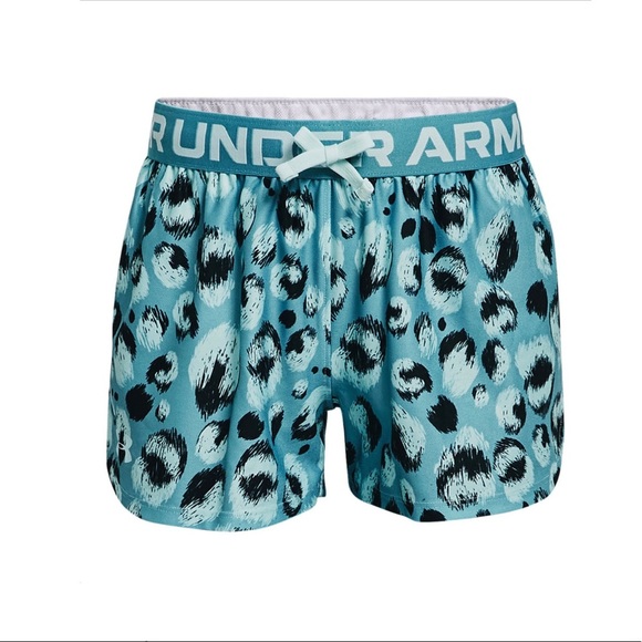 Under Armour Play up Printed Shorts Sz YLG - Picture 1 of 6